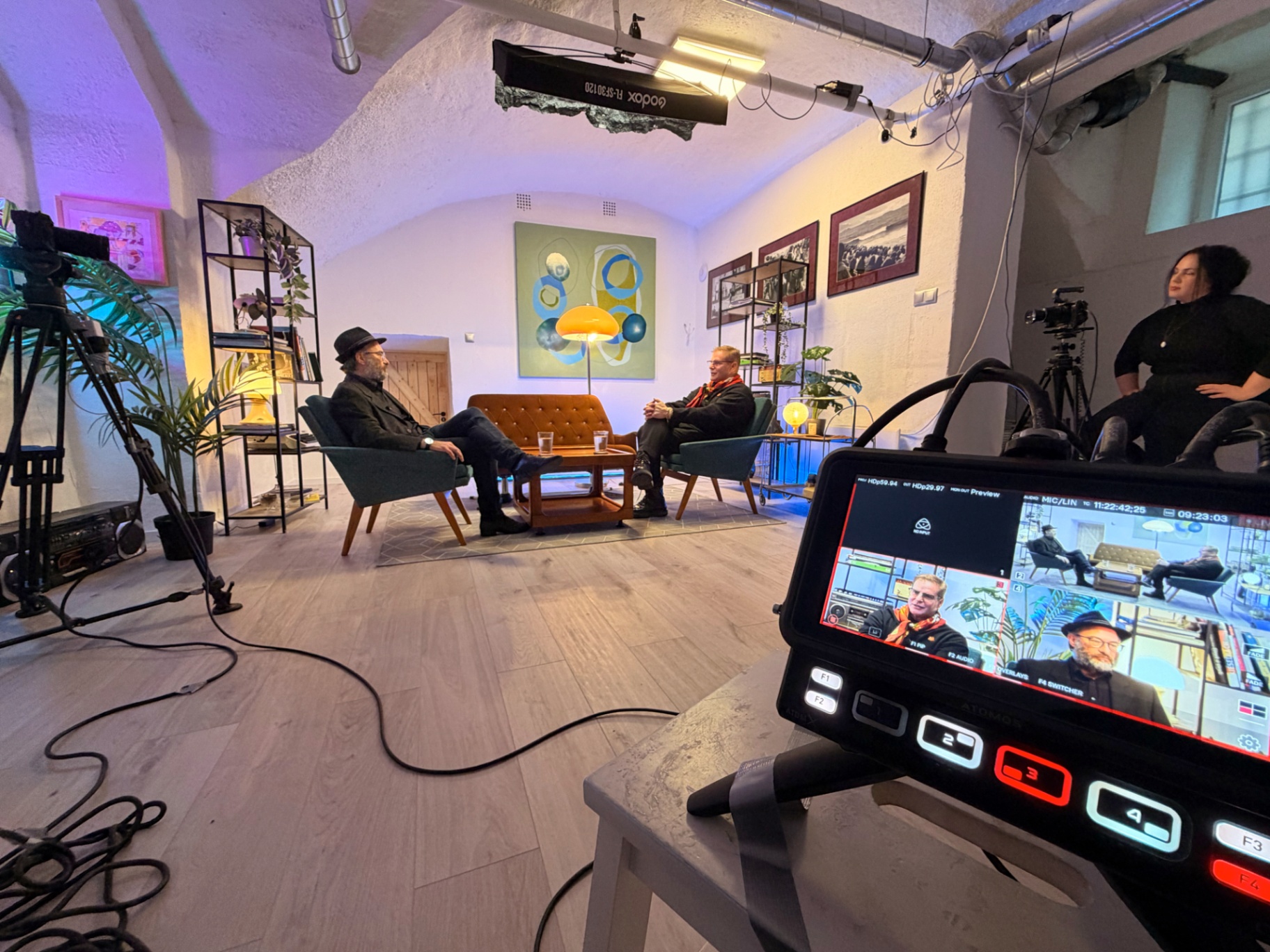 Monitoron követett felvétel